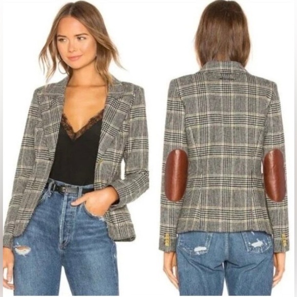 Smythe Jackets & Blazers - RRPUS$800 Smythe patch pocket duchess wool blazer camel black mahogany US4